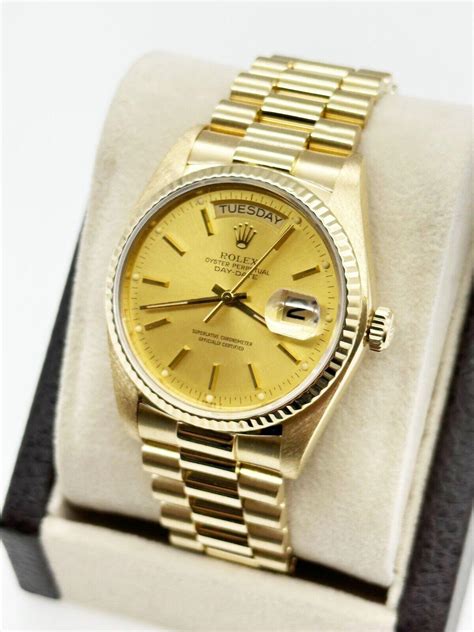 rolex 18038 year